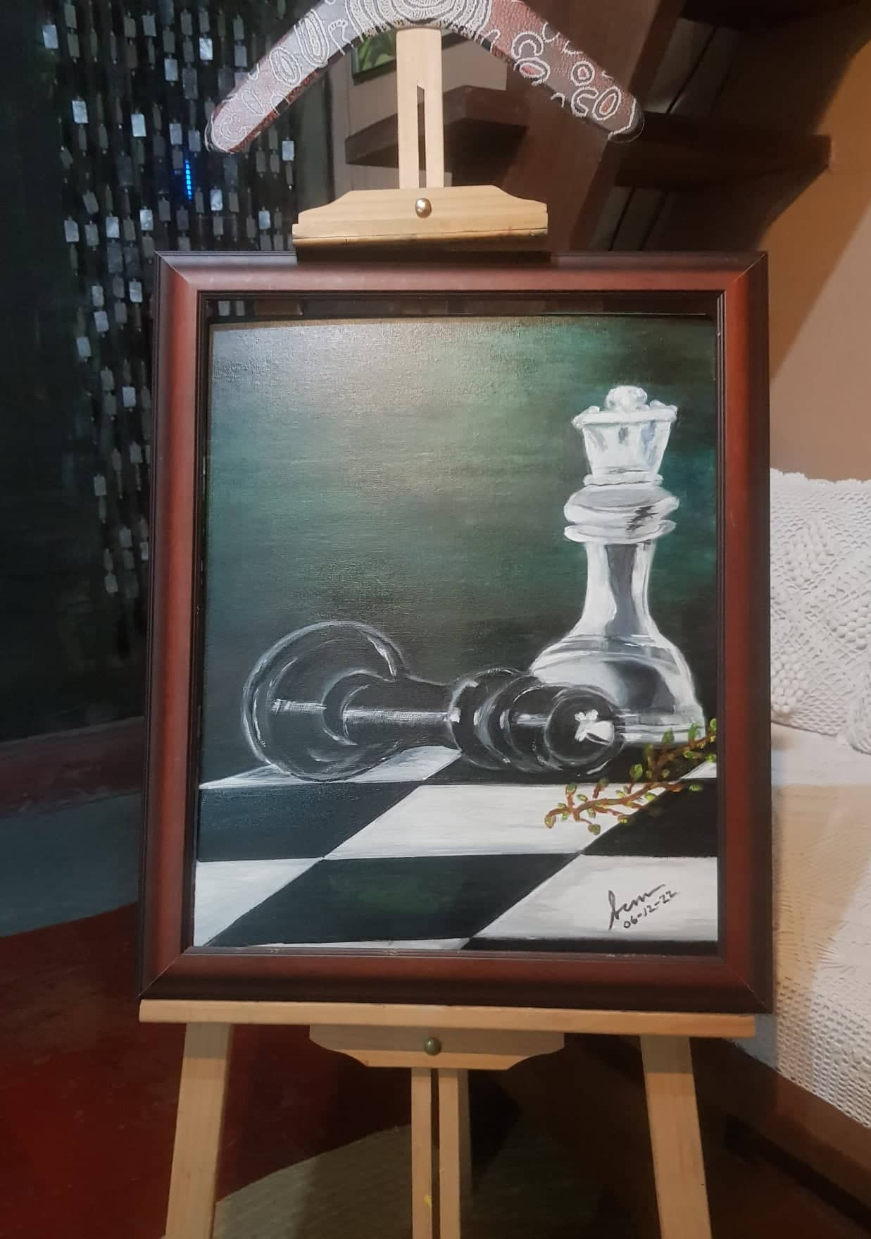 Chess on Acrylic